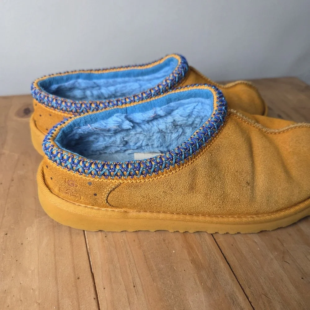 Ugg Tasman Sesame Street Cookie Monster Suede Clog‎ Mule.slop On Womens Sz 6